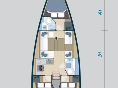 Yacht charter Trogir cheap More 40