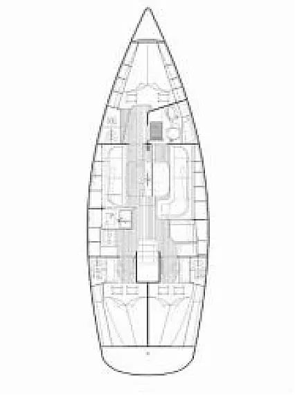 Sailboat rental with or without captain Bavaria Betina