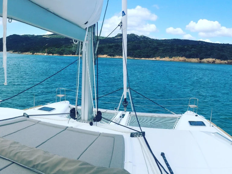 Bareboat Rental Catamaran Lagoon with a boat licence
