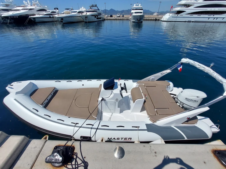 RIB rental with or without captain Master Mandelieu-la-Napoule