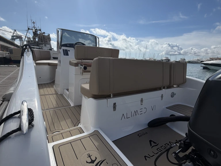 Motorboat rental with or without captain Allegra Boats Port of Alicante