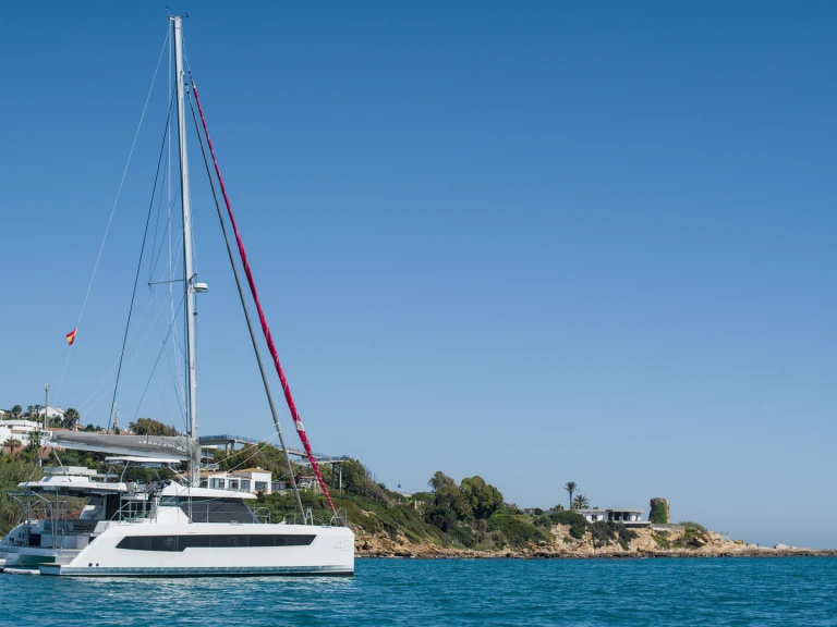Bareboat Rental Catamaran Leopard with a boat licence