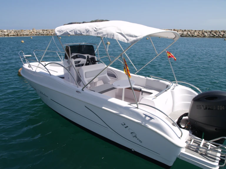 Bluline Bluline 21 Ft Open charter bareboat or captained in  Port de Estartit