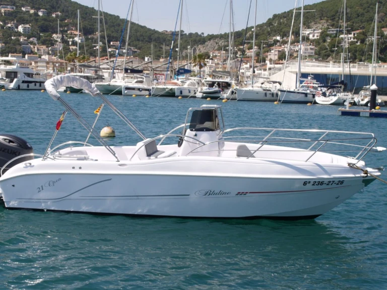 Rent a Bluline Bluline 21 Ft Open Port de Estartit