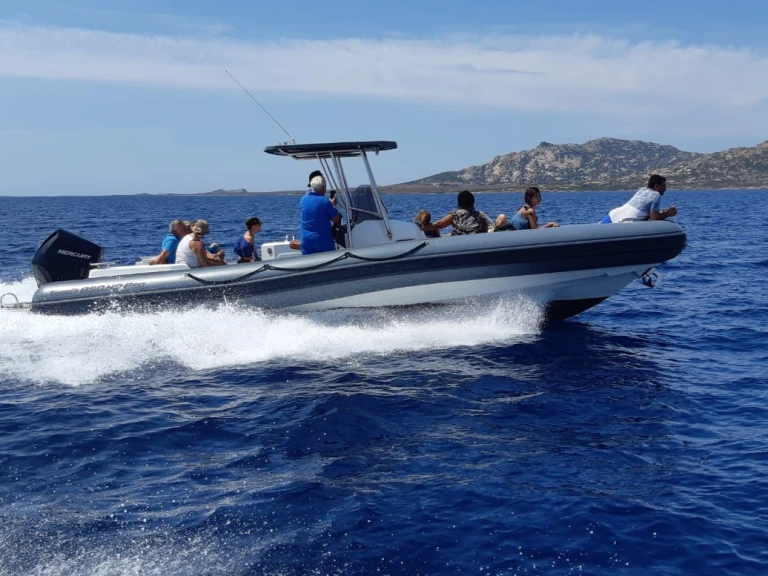 RIB rental with or without captain Marlin Boat Porto di Stintino