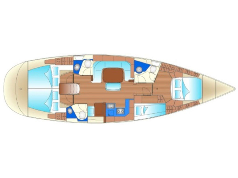 Bareboat Rental Sailboat Bavaria with a boat licence