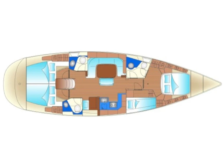 Bareboat Rental Sailboat Bavaria with a boat licence
