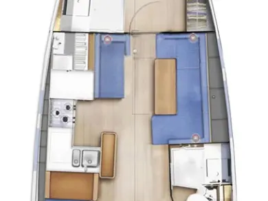 Boat rental Jeanneau Sun Odyssey 410 in Tropea on Samboat