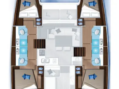 Yacht charter Seget Donji cheap Lagoon 40