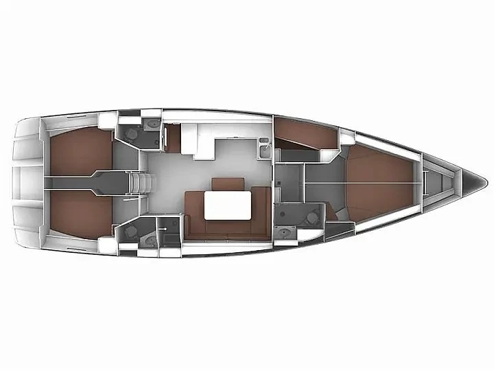 Bareboat Rental Sailboat Bavaria with a boat licence