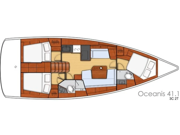 Bénéteau Oceanis 41.1 in Alimos on SamBoat