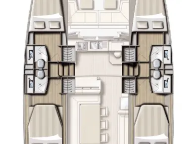 Bali Bali 4.1 charter bareboat or captained in  Gouvia