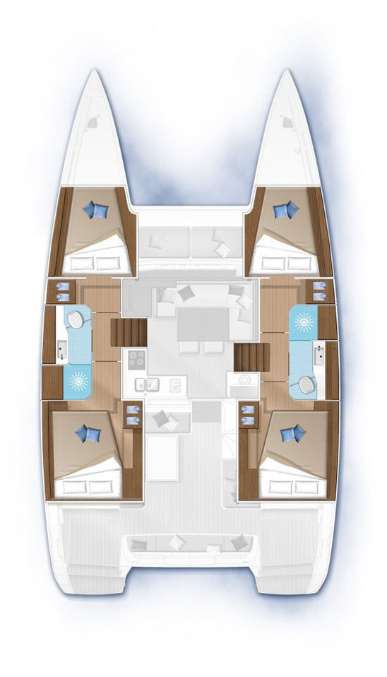 Catamaran rental in Seget Donji - Lagoon Lagoon 40
