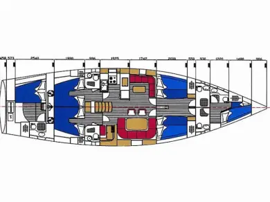 Yacht charter Alimos cheap Ocean Star 60.1