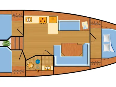 Sailboat rental in Palma de Mallorca - Bavaria Bavaria C38
