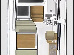 Motorboat rental with or without captain Bénéteau Sukošan