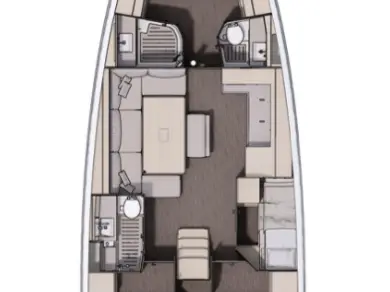 Sailboat rental in Fethiye - Dufour Dufour 470