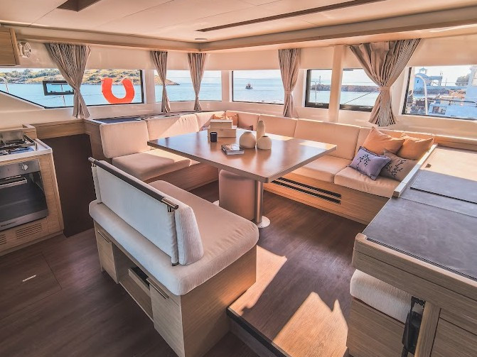 Lagoon Lagoon 51 charter bareboat or captained in  Tourlos