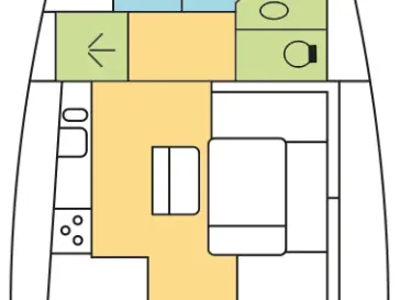 Bavaria Cruiser 46 charter bareboat or captained in  Zaton