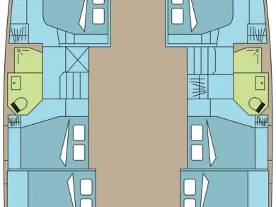 Catamaran rental in Pozzuoli - Fountaine Pajot Fountaine Pajot Aura 51 SMART ELECTRIC - 6 + 2 cab.