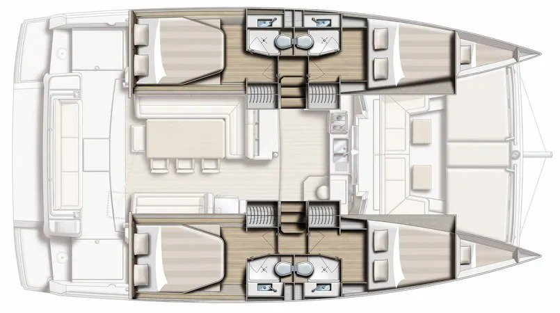 Catamaran rental in Kalkara - Bali Bali 4.1