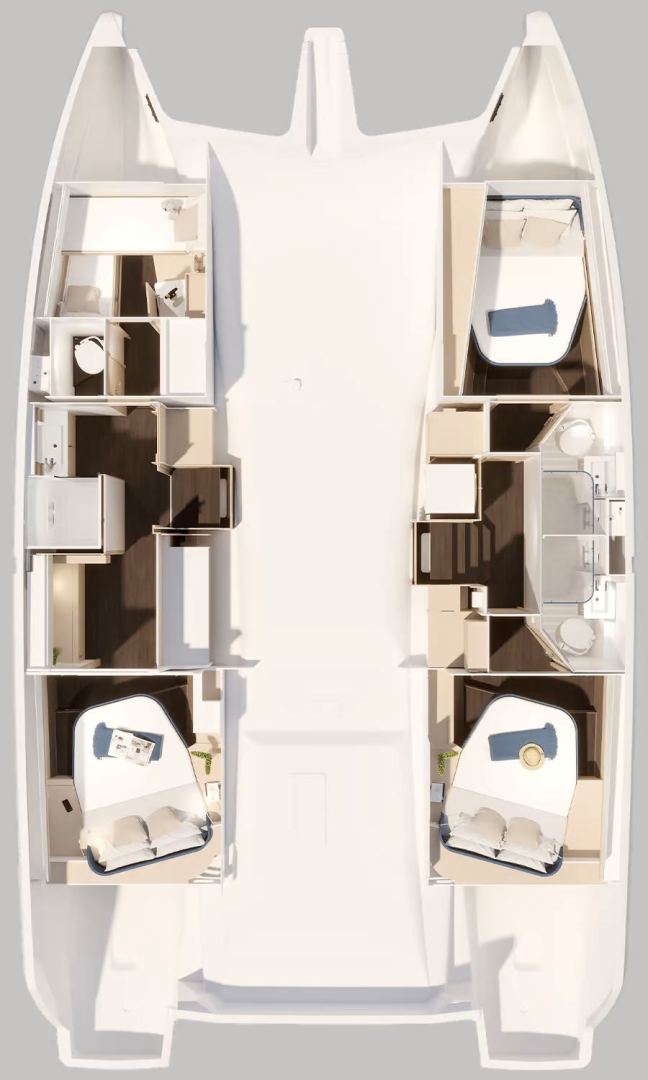 Boat rental Fountaine Pajot Fountaine Pajot FP 44 Maestro - 3 cab. in Road Town on Samboat