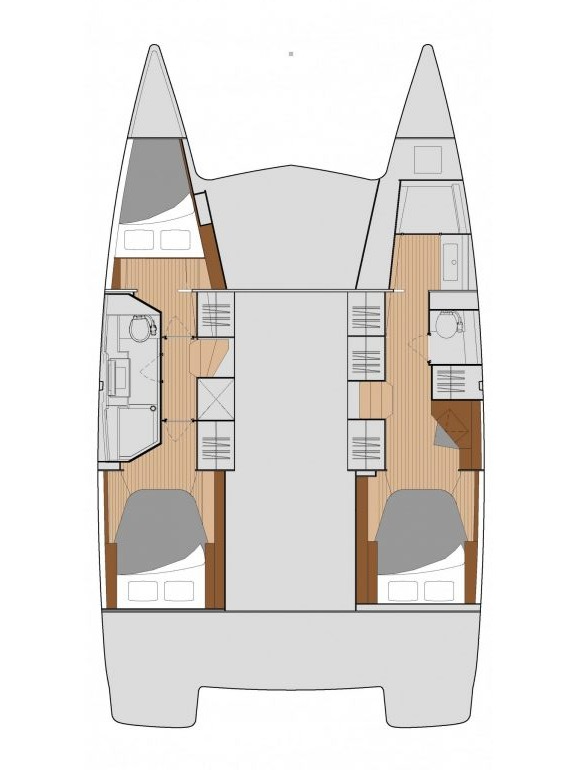 Catamaran rental in Annapolis - Fountaine Pajot Isla 40