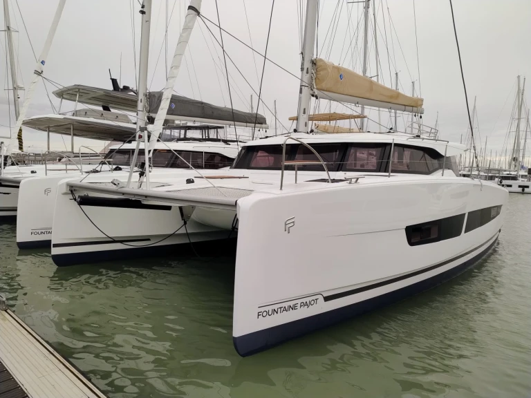 Fountaine Pajot Fountaine Pajot FP 44 Quatuor - 4 + 2 cab. charter bareboat or captained in  Trogir