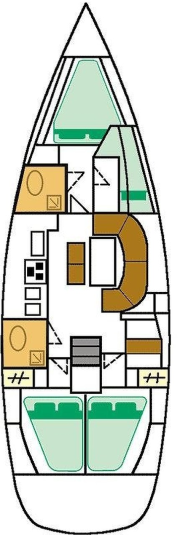 Bénéteau Oceanis 411 Clipper charter bareboat or captained in  Deme of Volos