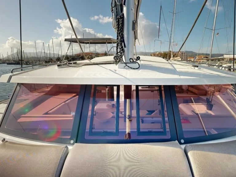 Fountaine Pajot Isla 40 charter bareboat or captained in  Paros (Island)