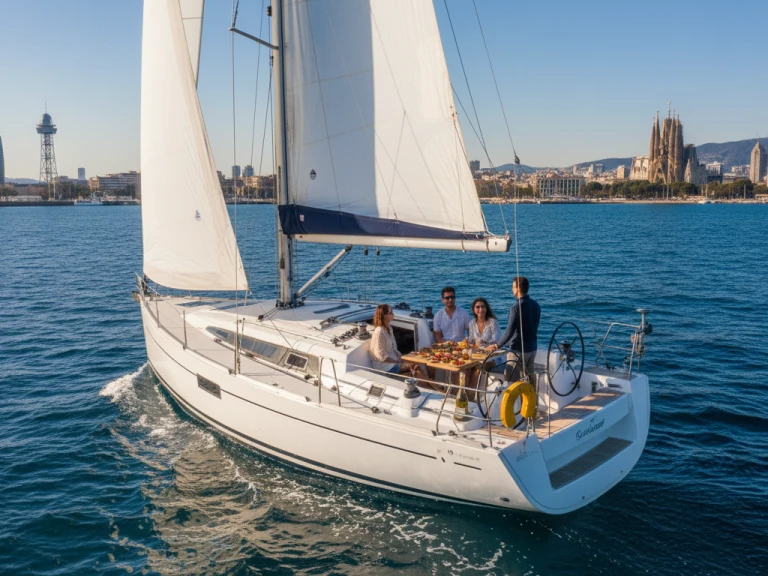 Bareboat Rental Sailboat Bénéteau with a boat licence