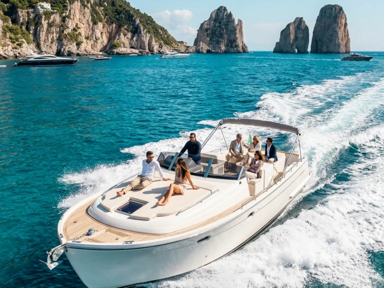 Motorboat rental in Positano - Allure 38