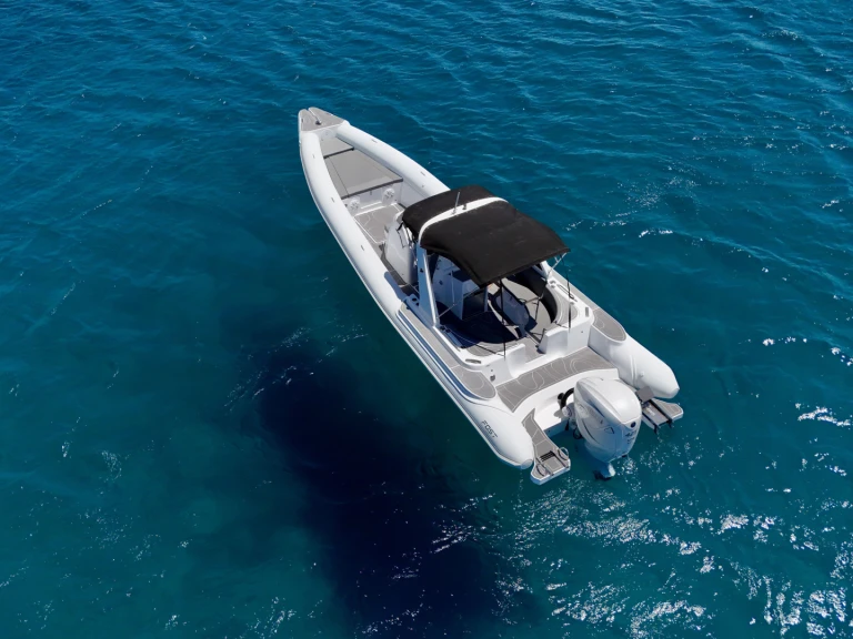 RIB rental with or without captain Fost Matrix Marina Aliki