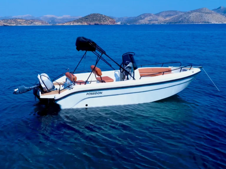 Motorboat rental with or without captain Poseidon Anavyssos