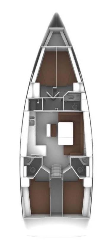 Sailboat rental in Split - Bavaria Cruiser 46