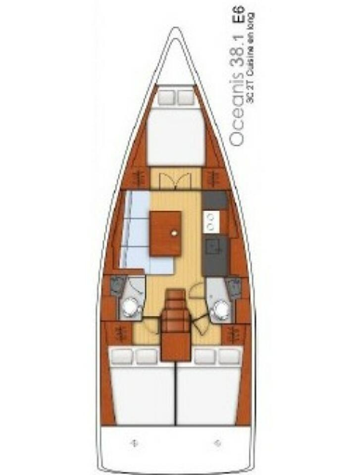 Boat rental Bénéteau Oceanis 38.1 in Pula on Samboat