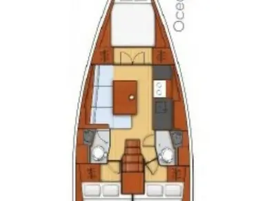 Boat rental Bénéteau Oceanis 38.1 in Pula on Samboat