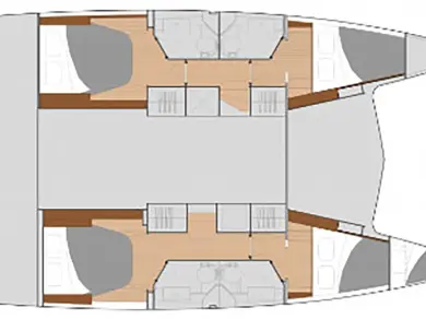 Fountaine Pajot Isla 40 charter bareboat or captained in  Propriano