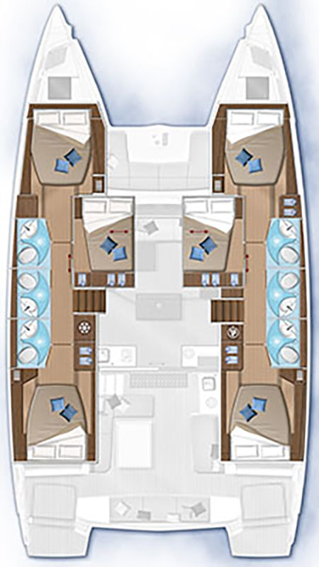 Catamaran rental in Alimos - Lagoon Lagoon 50