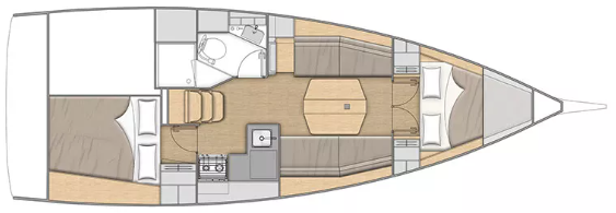 Sailboat rental with or without captain Bénéteau Fethiye
