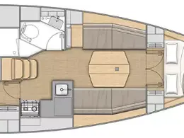 Sailboat rental with or without captain Bénéteau Fethiye