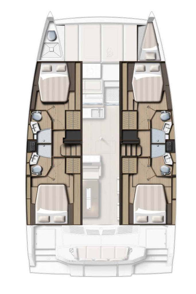 Bali Bali 4.4 charter bareboat or captained in  Nassau