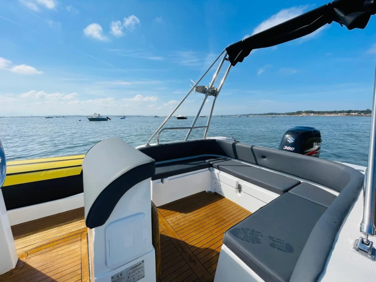 Bareboat Rental RIB Nautica Led with a boat licence