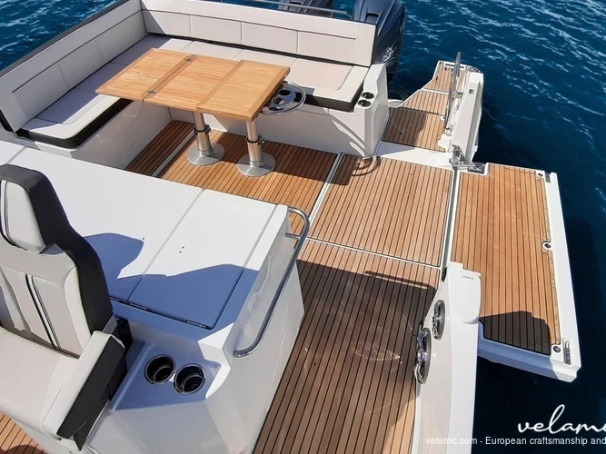 Jeanneau CAP CAMARAT 12,5WA charter bareboat or captained in  Palamós