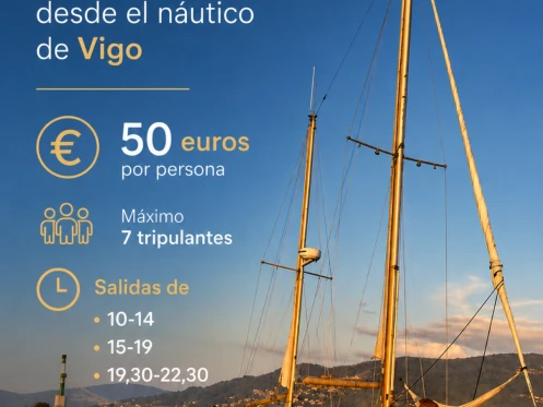 Sailboat rental with or without captain Rinco Puerto de Vigo