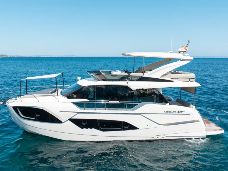 Absolute 47 Fly charter bareboat or captained in  Palma de Mallorca