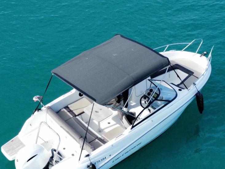 Boat rental Jeanneau Cap Camarat 6.5 BR in Antibes on Samboat