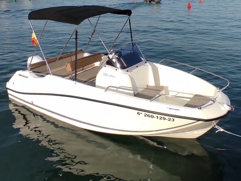 Motorboat rental in Can Pastilla - Quicksilver Activ 505 Open