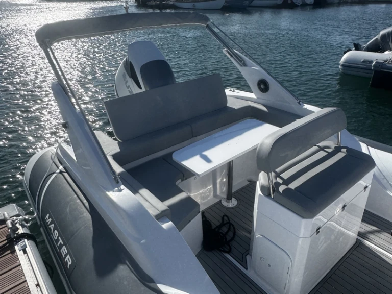 Bareboat Rental RIB Master with a boat licence
