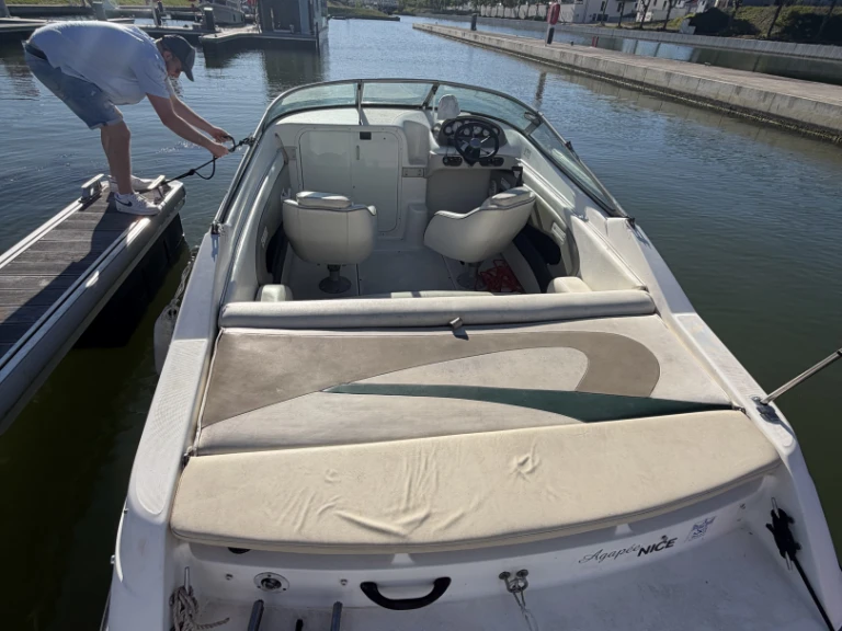 Motorboat rental with or without captain Seaswirl Metz